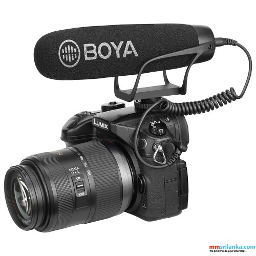 BOYA BY-BM2021 SUPER CARDIOID SHOTGUN MICROPHONE (1Y)